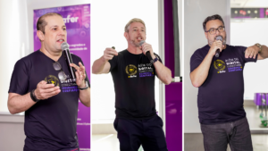 William Bergamo, Eder Souza e Mauro Brunetti