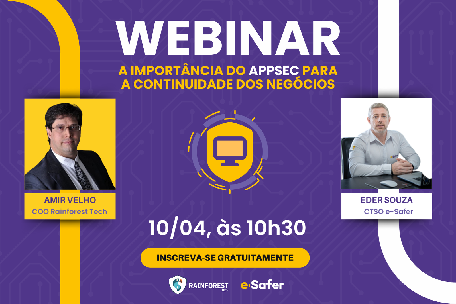 e-safer-participa-do-Webinar-sobre-AppSec-e-continuidade-dos-negocios-da-rainforest-tech