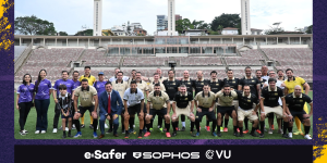 Foto: e-Safer, Sophos e VU com seleção de Craques