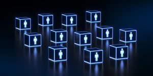 Human Resources HR management Recruitment Employment Headhunting Concept.