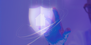 Simbolo de segurança digital